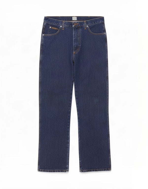 Blugi drepte pentru bărbați Wrangler Ohio W34 L32 bumbac albastru