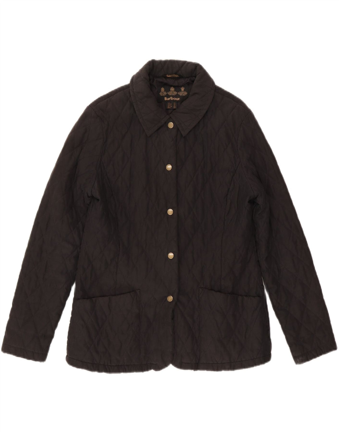 Jachetă matlasată pentru femei BARBOUR UK 14 Large Black