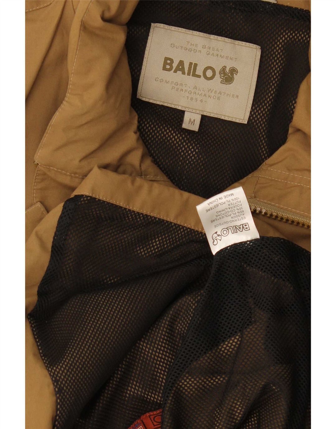 Jachetă pentru bărbați Bailo UK 38 Medium Bej Poliester