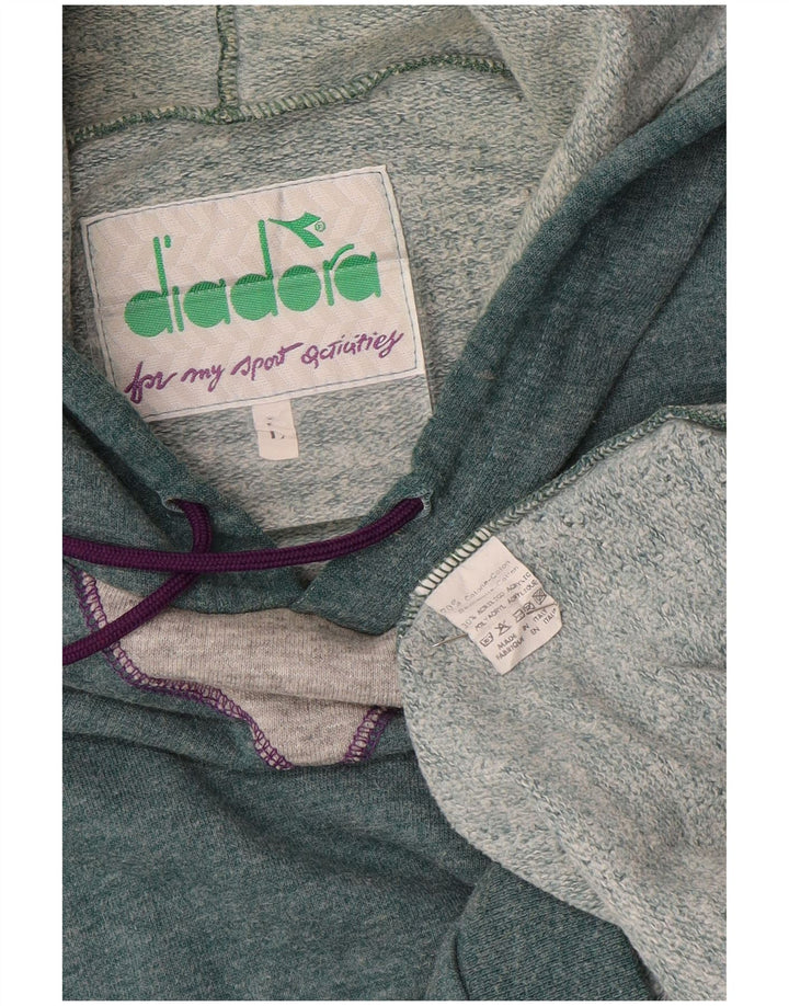 DIADORA Pulover fără mâneci pentru bărbați din bumbac mare albastru