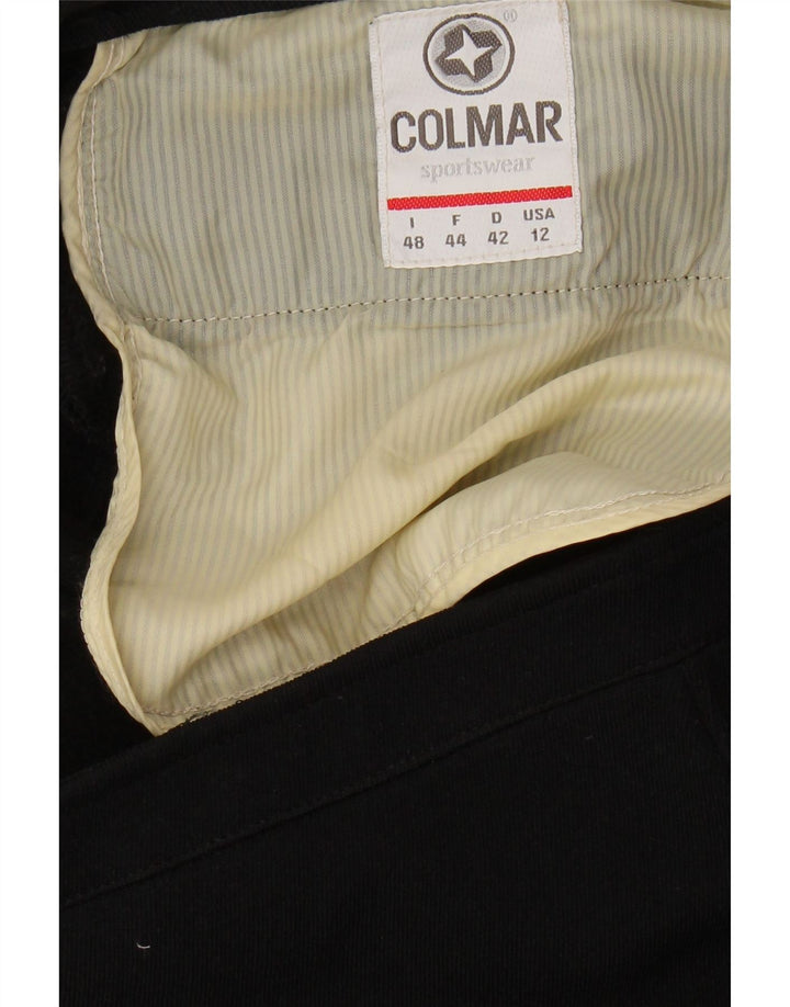 COLMAR Pantaloni casual cu etrier cu talie înaltă pentru femei IT 48 XL W30 L29 Negru