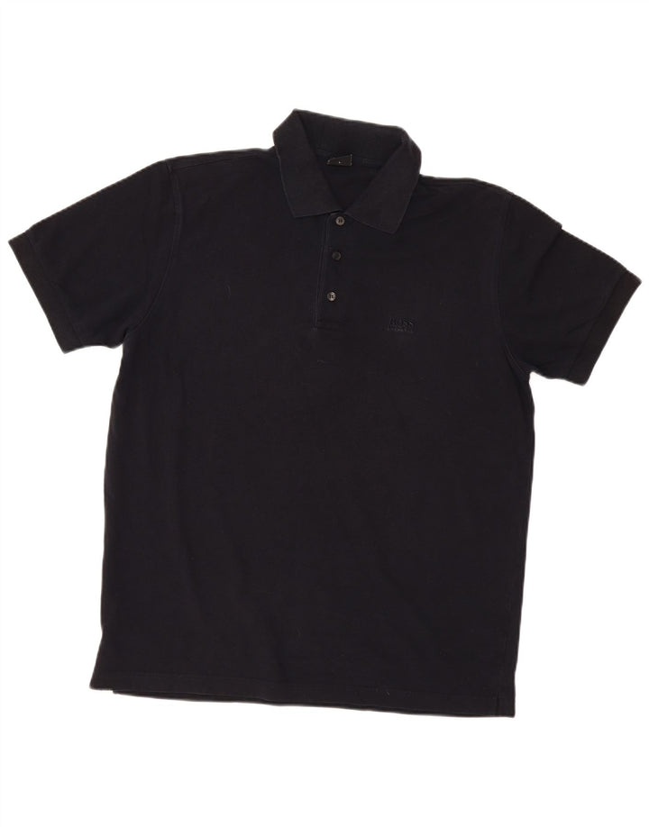Tricou polo Hugo Boss pentru bărbați, mare, bleumarin