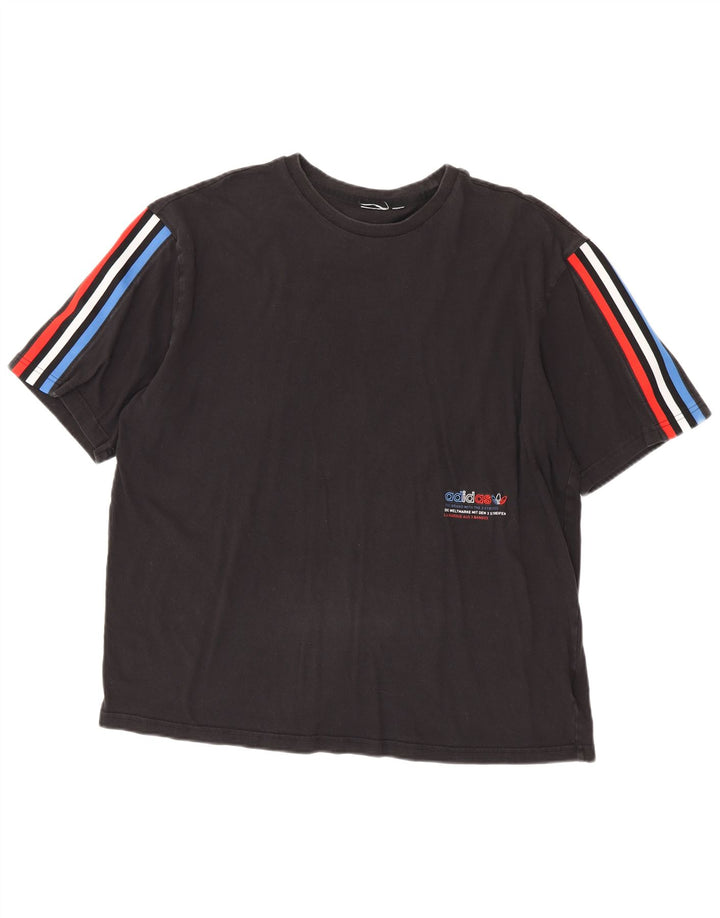Tricou pentru bărbați Adidas Top XL Negru