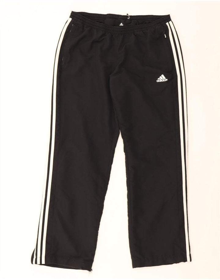 Pantaloni de trening Adidas pentru femei Marea Britanie 16/18 Poliester negru mare