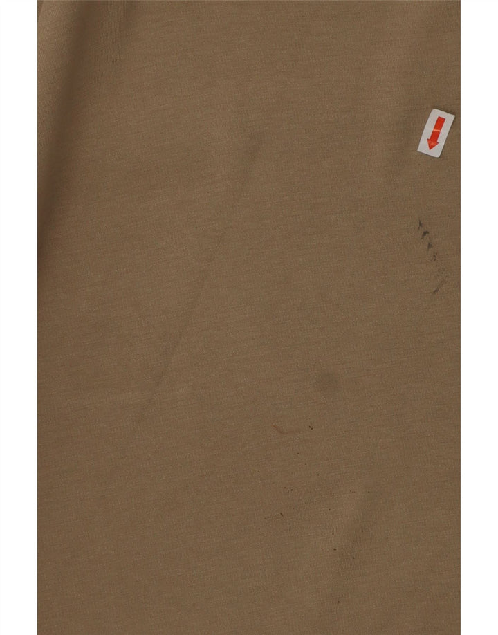 CALVIN KLEIN JEANS Tricou polo pentru baieti 15-16 ani, bej, bumbac