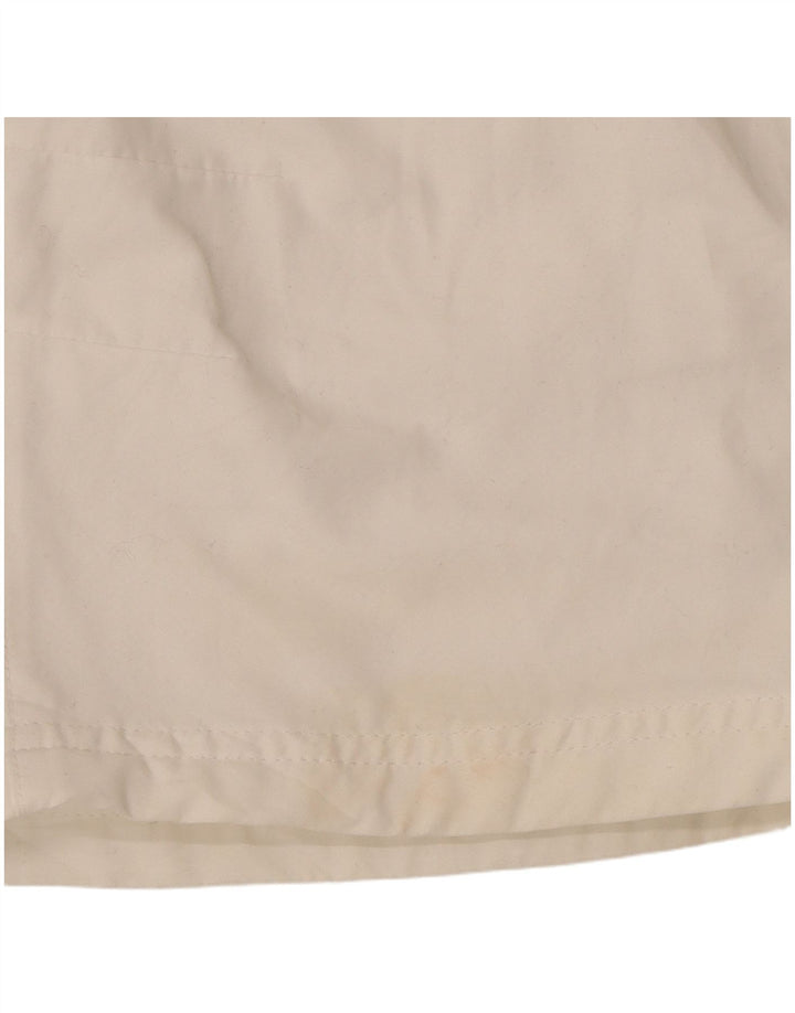 Pantaloni scurți sport Bermude Adidas pentru femei UK 14 Poliester alb mediu