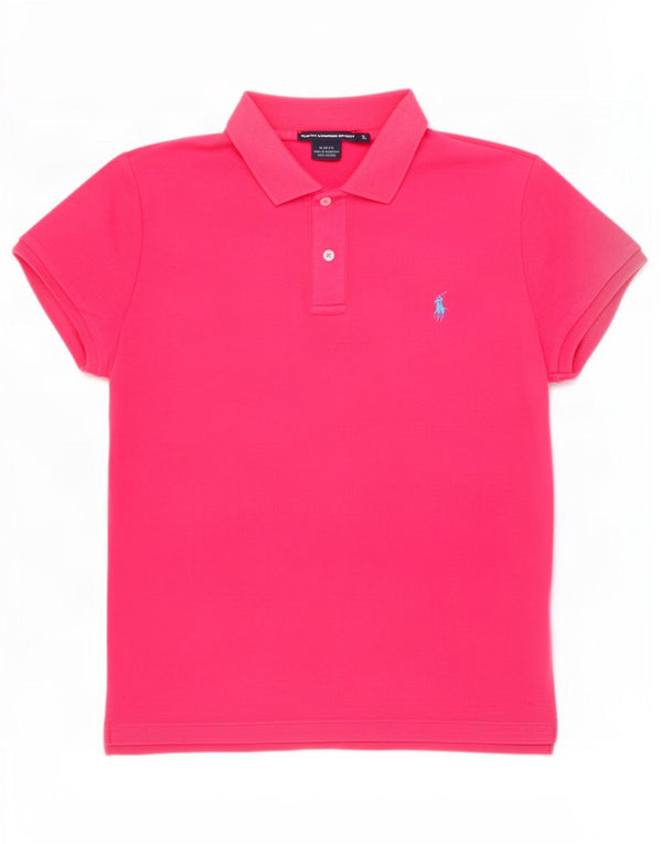 Polo Ralph Lauren pentru bărbați, slim fit, bumbac roz XL