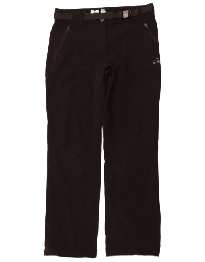 Pantaloni casual drepti pentru femei MCKINLEY UK 14 Large W32 L31 Negru