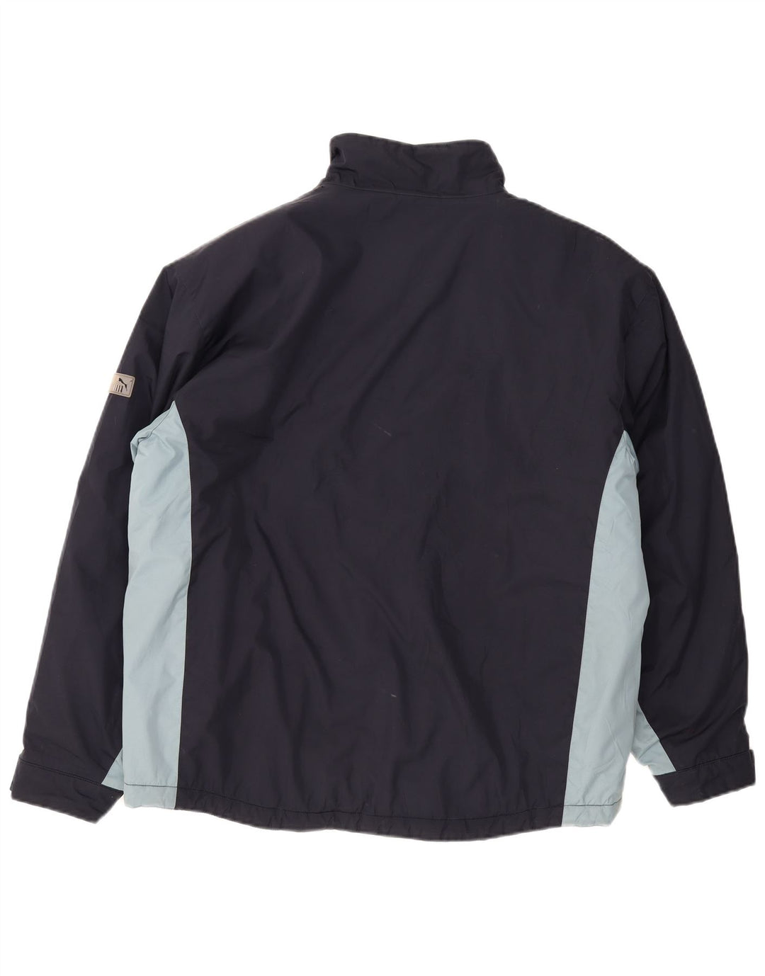 Jachetă pentru bărbați Puma Windbreaker UK 42 XL Bleumarin din poliester color bloc