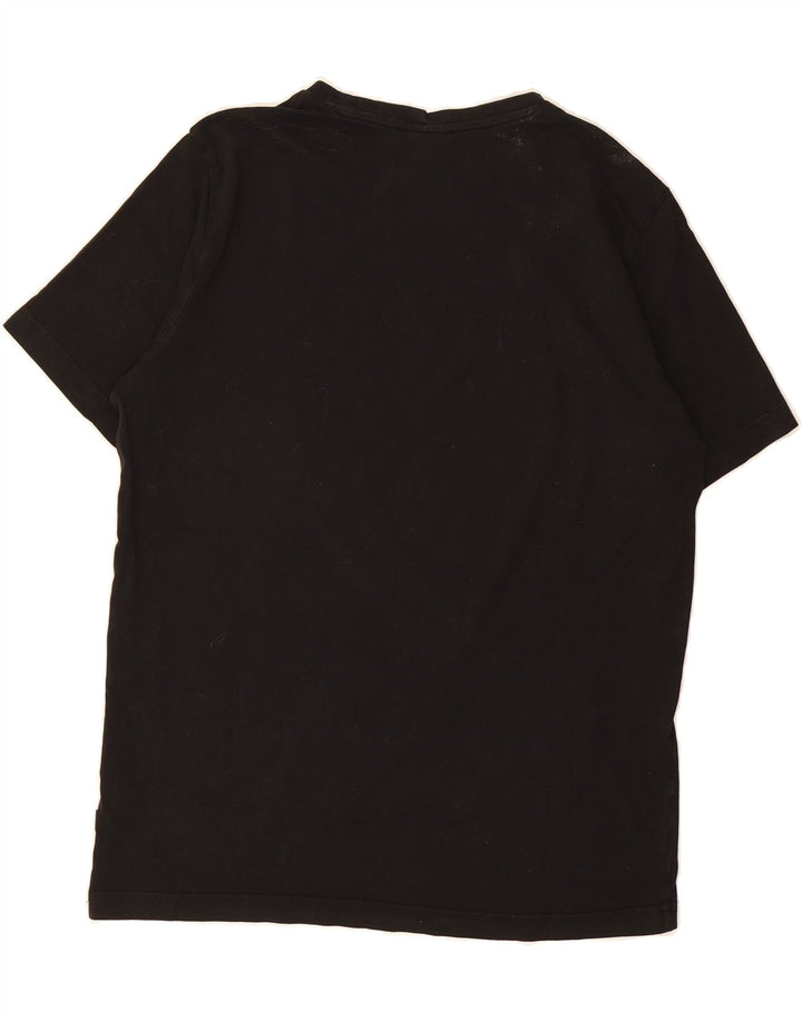 PUMA Mens Graphic T-Shirt Top Medium Black Vintage Puma and Second-Hand Puma from Messina Hembry 