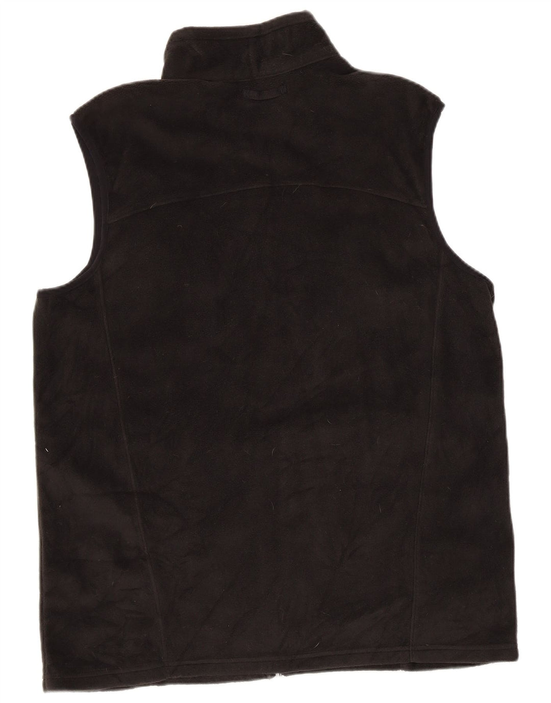 Gilet din lână pentru bărbați Eddie Bauer UK 40 Poliester negru mare