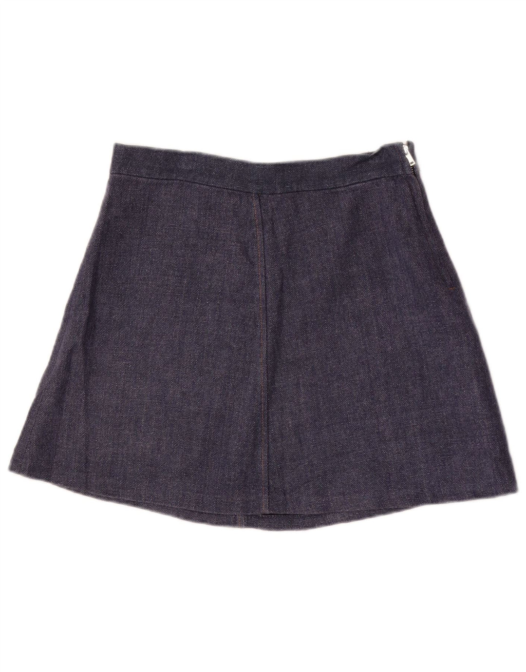 Fusta Mini Zara Femei Medium W28 Albastru