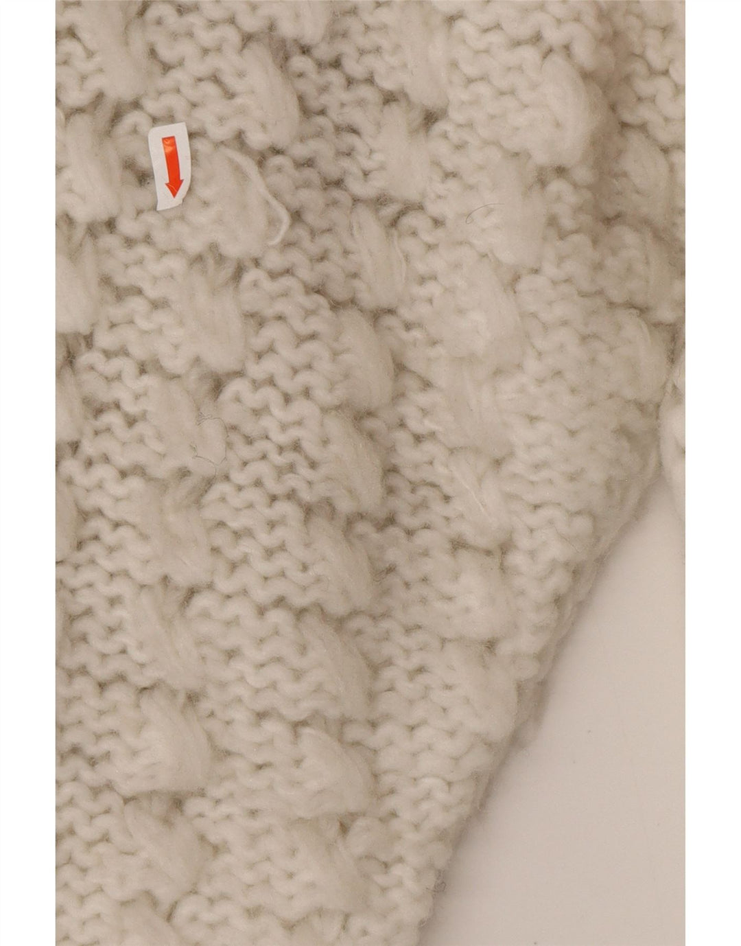 Pulover cardigan pentru femei VINTAGE UK 14 Medium White