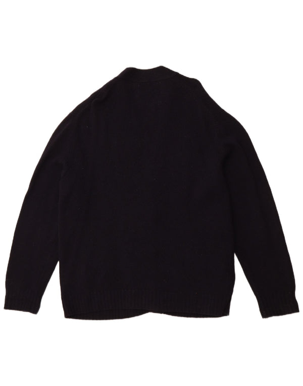 Pulover cardigan pentru bărbați TRUSSARDI, bleumarin mediu