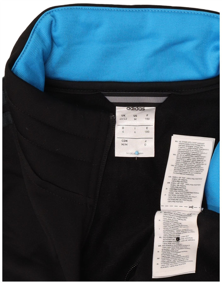 Jachetă de trening pentru bărbați Adidas UK 40/42 Poliester mediu negru