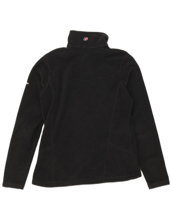 Jachetă fleece pentru femei Berghaus UK 12 Poliester mediu negru