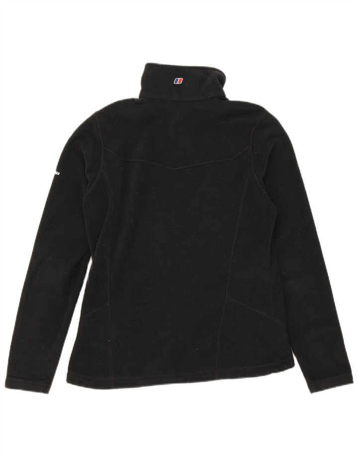 Jachetă fleece pentru femei Berghaus UK 12 Poliester mediu negru