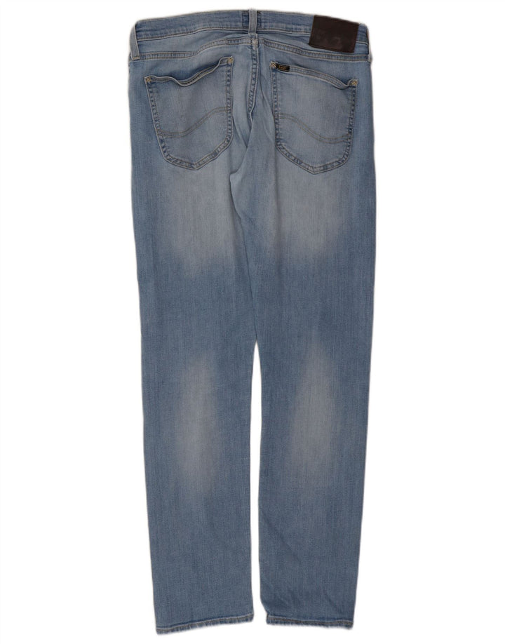 Blugi Lee Luke Slim pentru femei W31 L32 Bumbac albastru