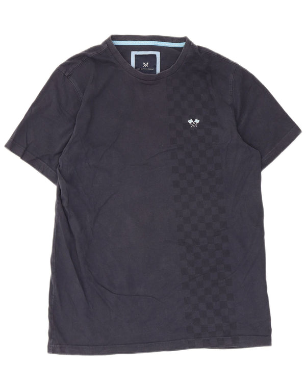 Crew Clothing Tricou grafic pentru bărbați Top Mediu Bleumarin Geometric Bumbac