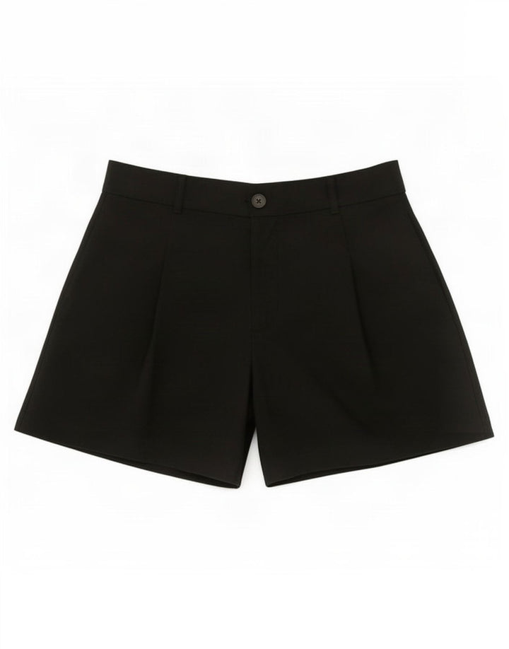 Pantaloni scurți chino pegged pentru femei Zara Medium W28 Negru