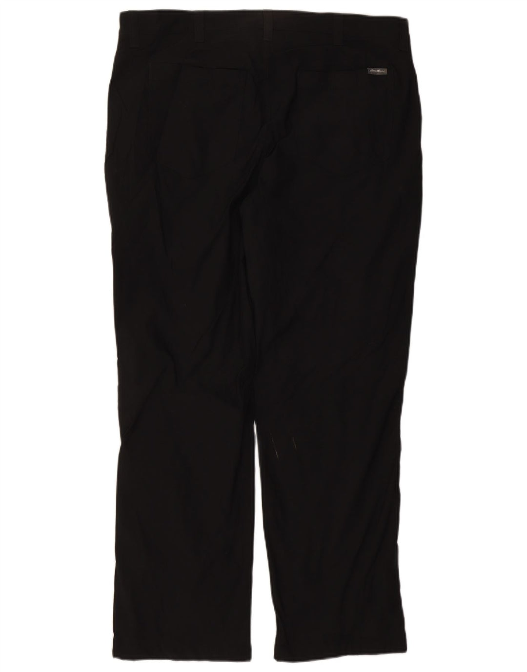 Pantaloni cargo drepti pentru bărbați EDDIE BAUER W38 L30 Nylon negru