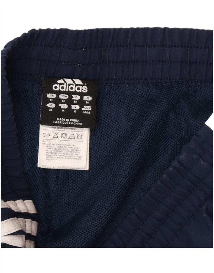 Pantaloni de trening Adidas Climalite pentru bărbați, poliester mediu bleumarin