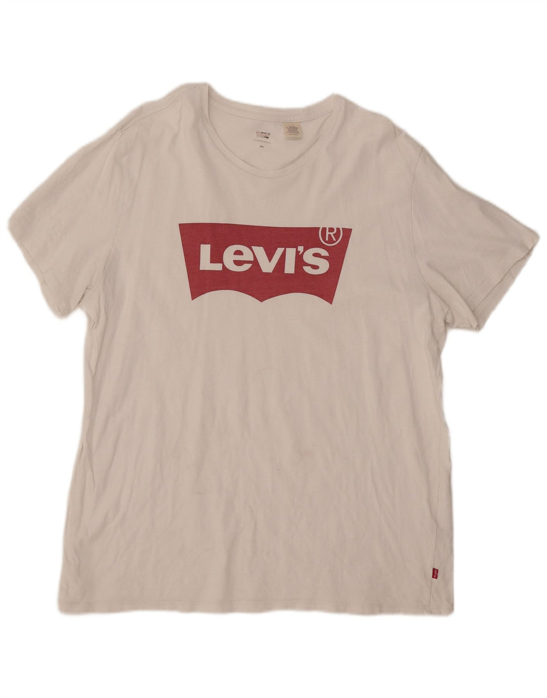 Tricou grafic pentru femei LEVI'S Top UK 20 2XL Alb