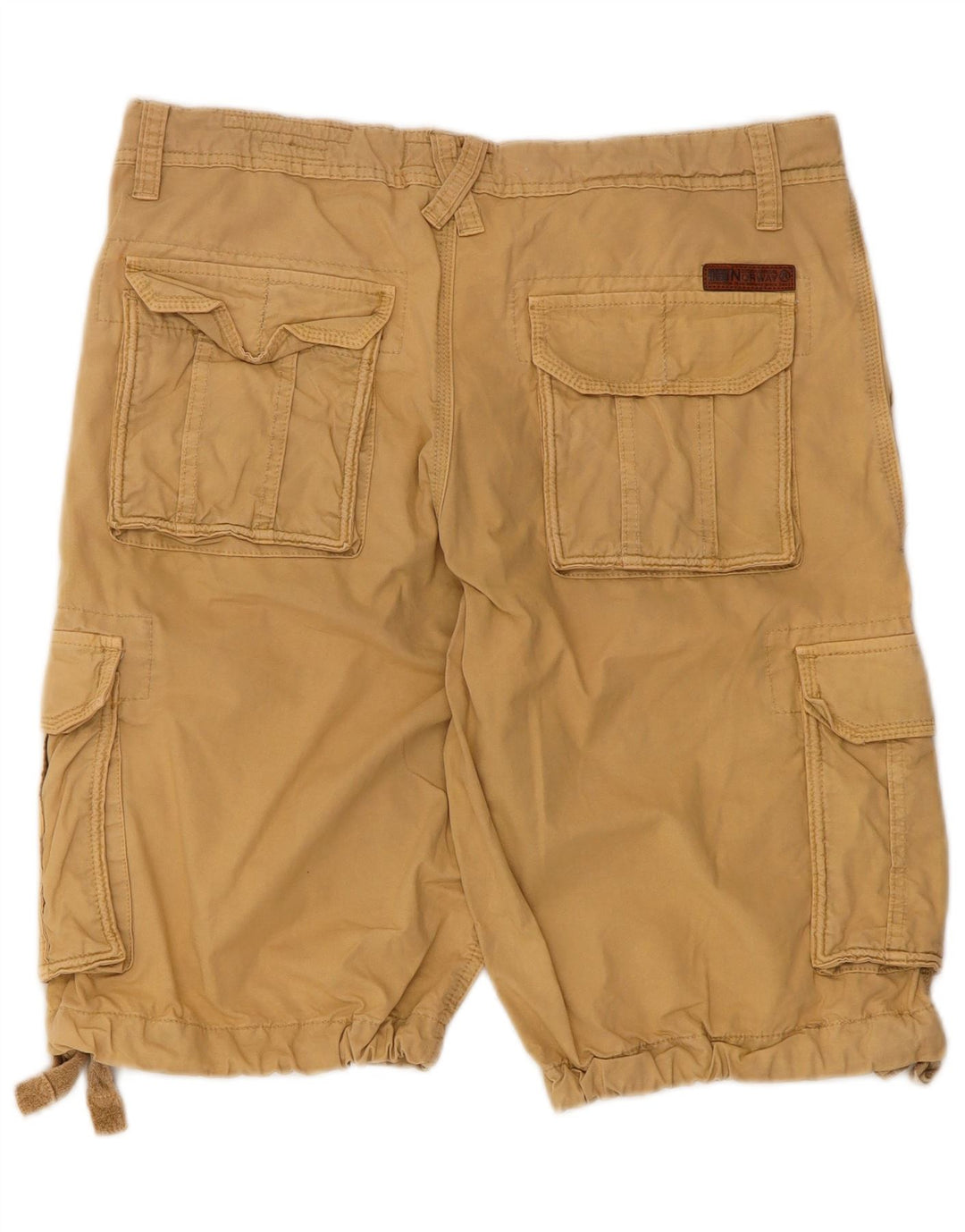 Pantaloni scurți cargo Norvegia pentru bărbați, medii W34, bej