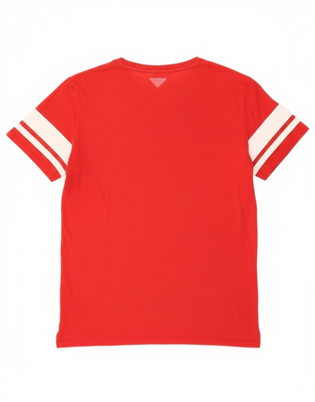Tricou grafic Tommy Hilfiger pentru bărbați Top din bumbac roșu mediu