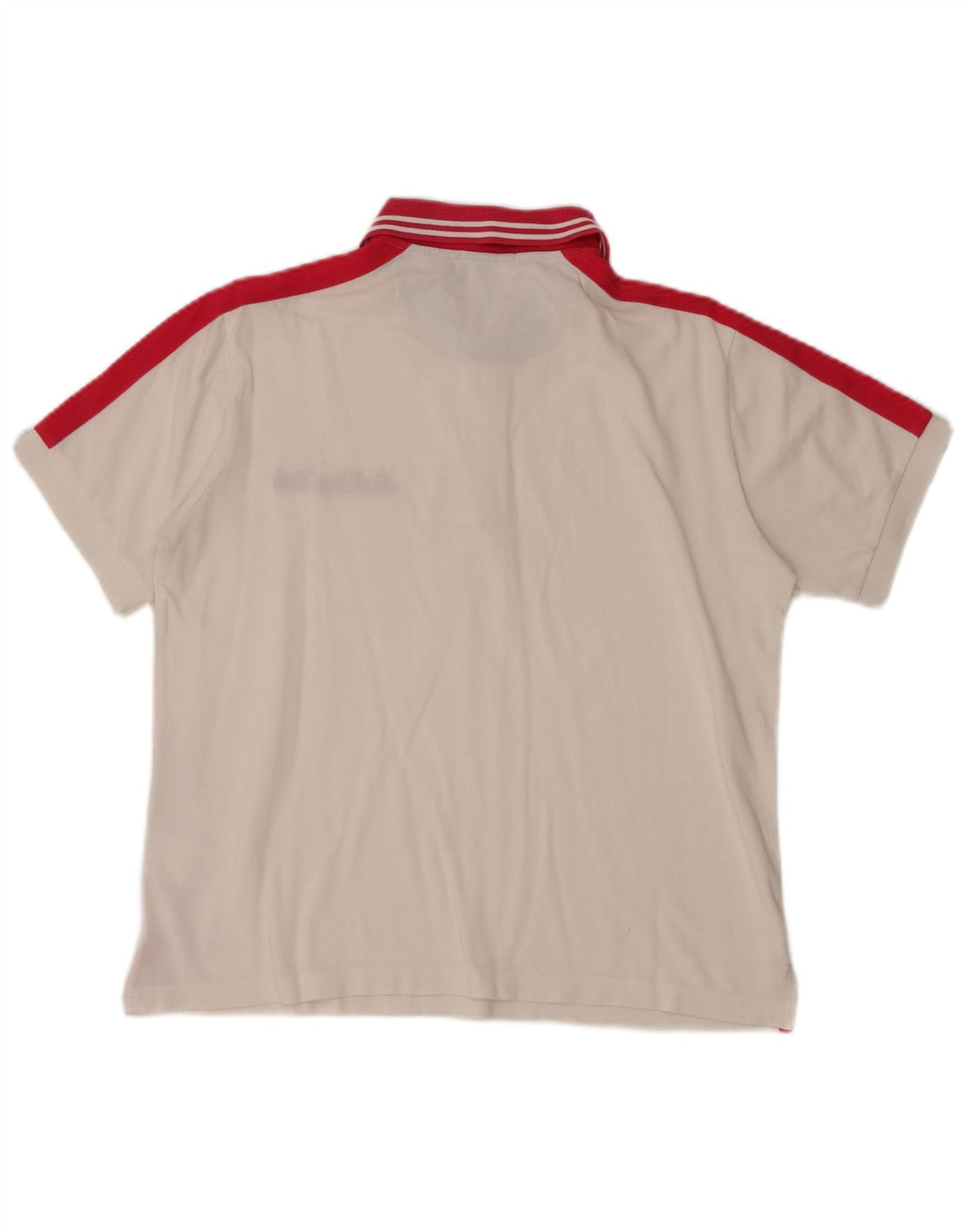 SERGIO TACCHINI Tricou polo pentru bărbați, mare, alb, din bumbac color bloc