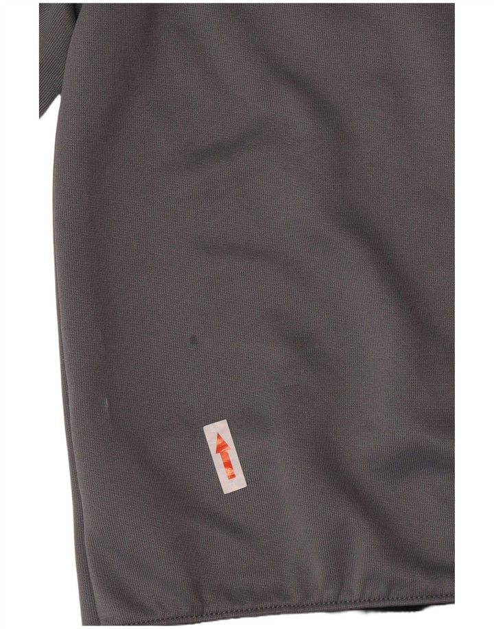 Pulover cu grafic Nike pentru băieți 8-9 ani, mic, gri, poliester