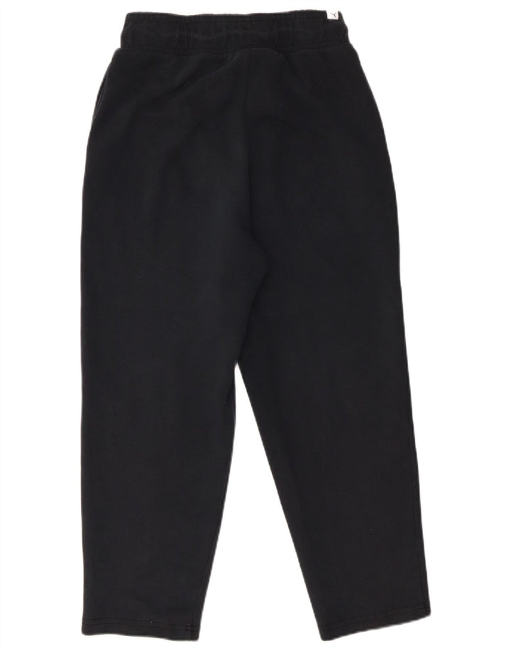 Pantaloni de trening Puma Capri pentru femei UK 8 Poliester negru mic
