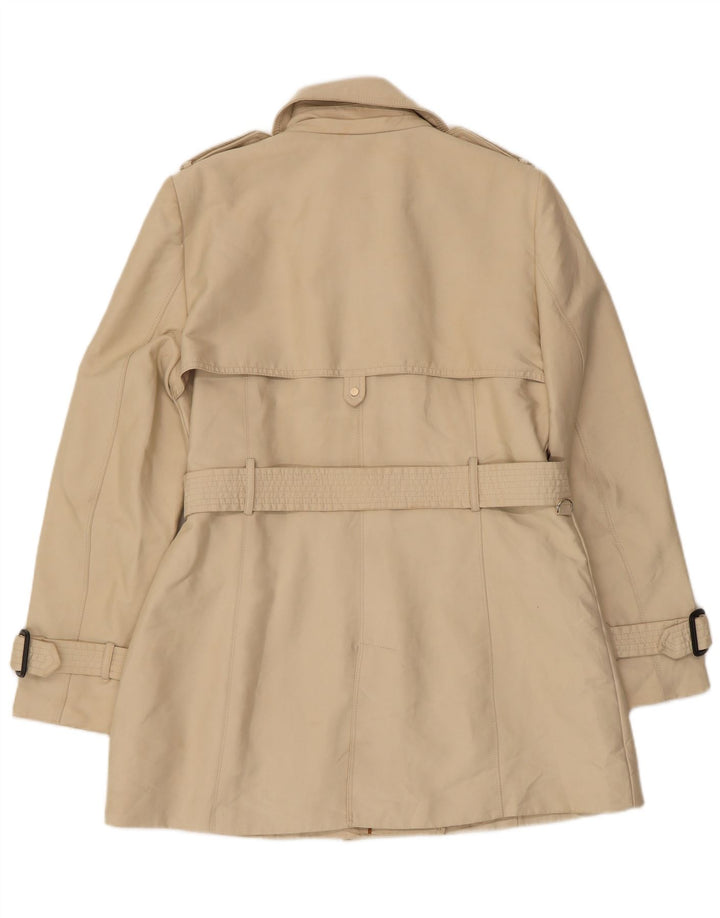 Trenci pentru femei Zara UK 18 XL Bej Poliester