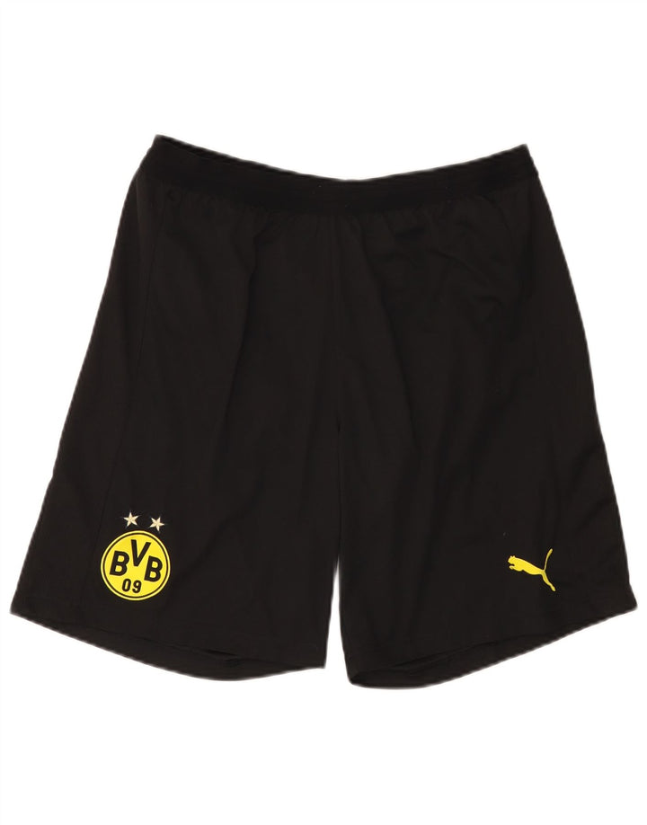 Pantaloni scurți sport Puma BVB Dortmund pentru bărbați, mari, negru, poliester