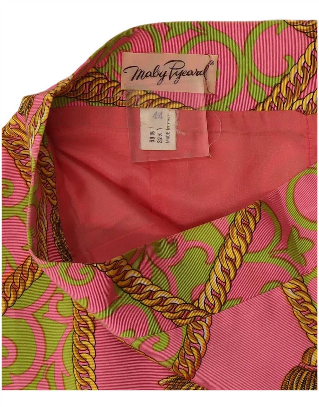 Set de fuste din 2 piese cu grafică vintage pentru femei IT 44 Medium W28 Pink Paisley