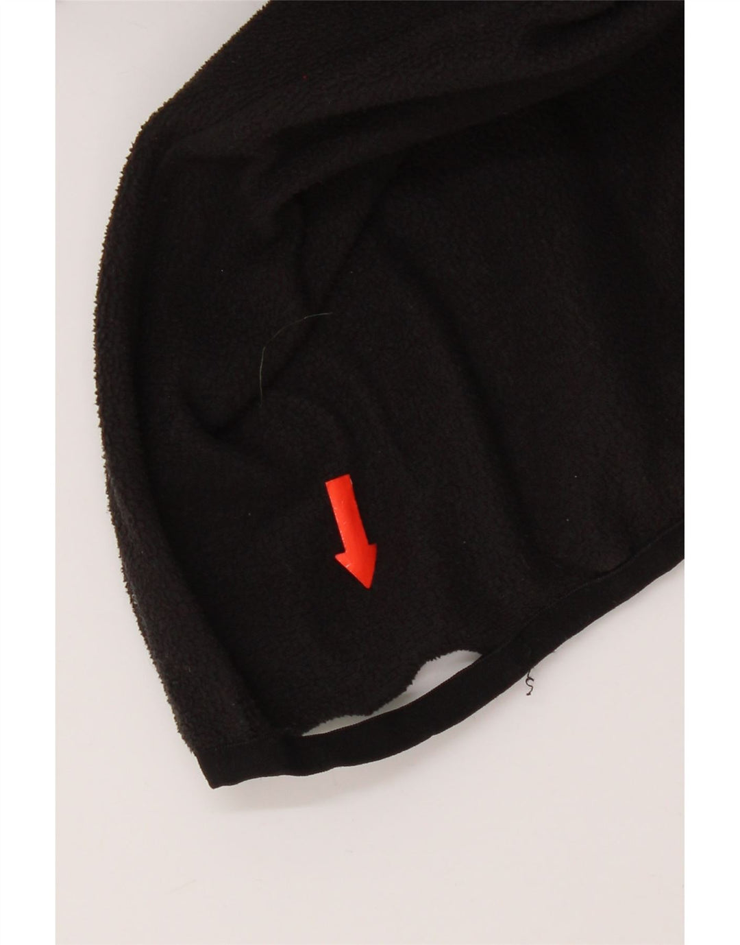 Pulover pentru bărbați The North Face, cu fermoar și gât, poliester mare, negru