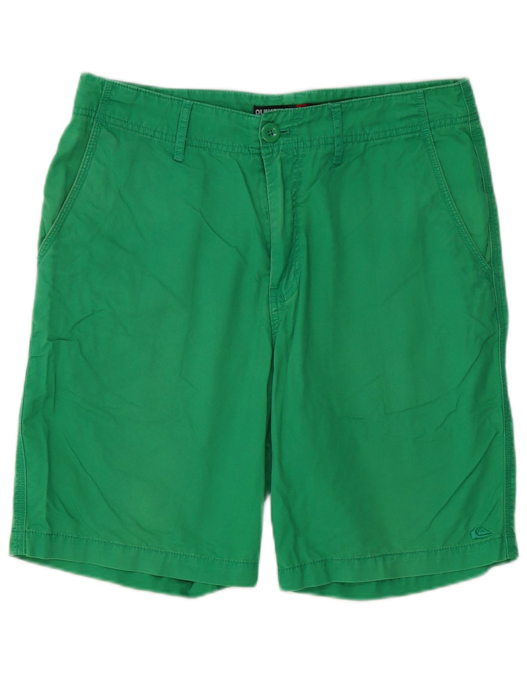 Pantaloni scurți chino pentru bărbați Quiksilver W32 bumbac verde mediu