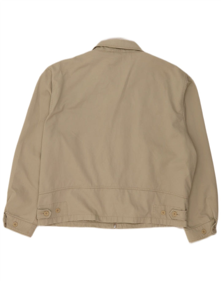 Rifle Bomber Jacket pentru bărbați UK 44 2XL Verde Bumbac