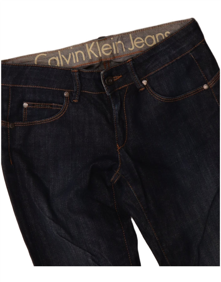 Blugi slim pentru femei Calvin Klein W30 L33 bleumarin