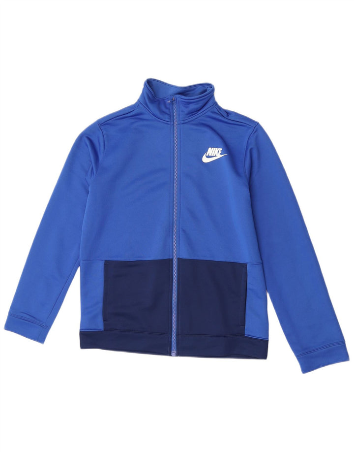 Jachetă de trening pentru băieți Nike 13-14 ani XL Albastru Poliester color bloc