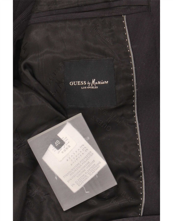 Jachetă pentru bărbați Guess By Marciano IT 48 Medium Bleumarin Pinstripe