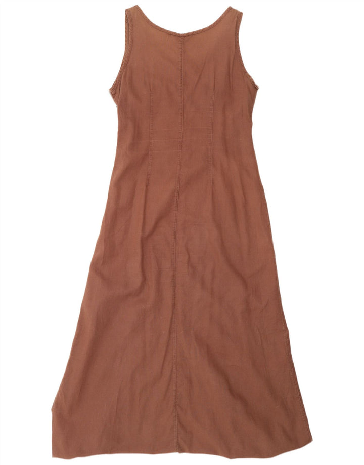 Rochie maxi fără mâneci pentru femei Squaw UK 14 mare maro