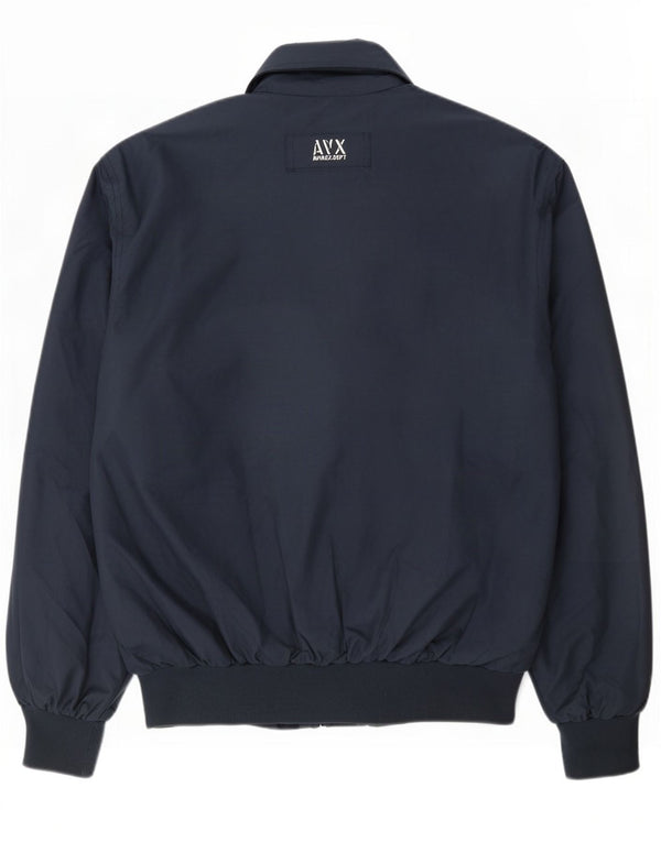 Avirex Bomber Jacket pentru bărbați UK 44 2XL Bleumarin Poliester