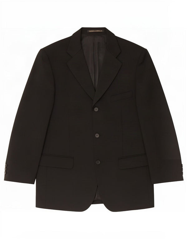 Jachetă pentru bărbați Marks & Spencer St. Michael cu 3 nasturi, UK 40 Medium Black