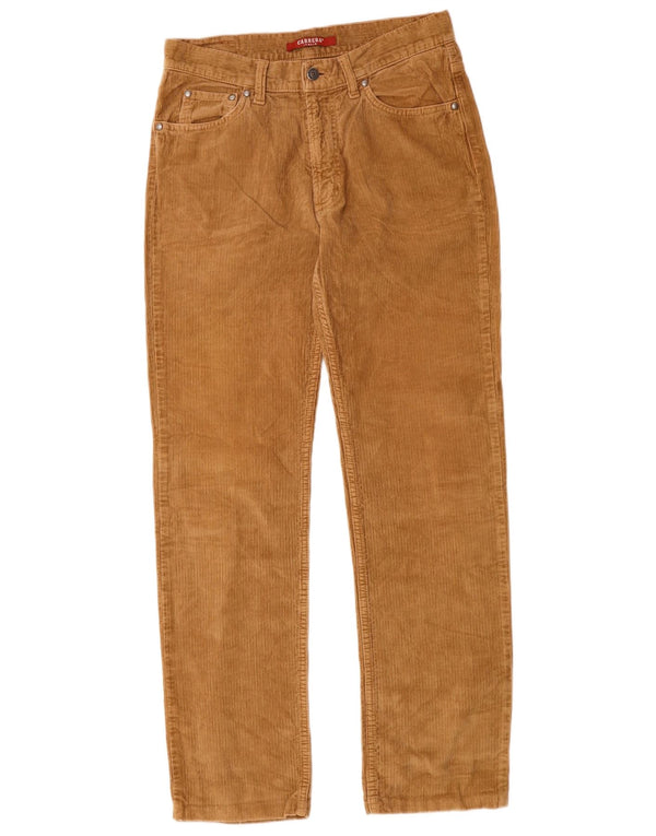 Pantaloni drepti din catifea pentru bărbați Carrera 700 W31 L31 bumbac maro