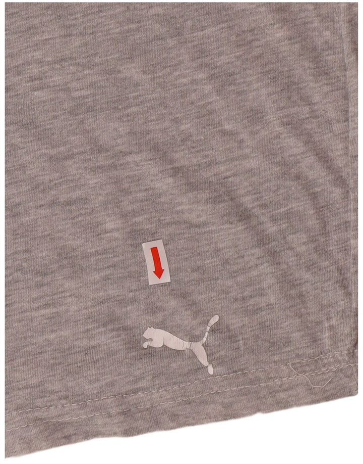Tricou PUMA pentru femei Top UK 14 mare bumbac gri