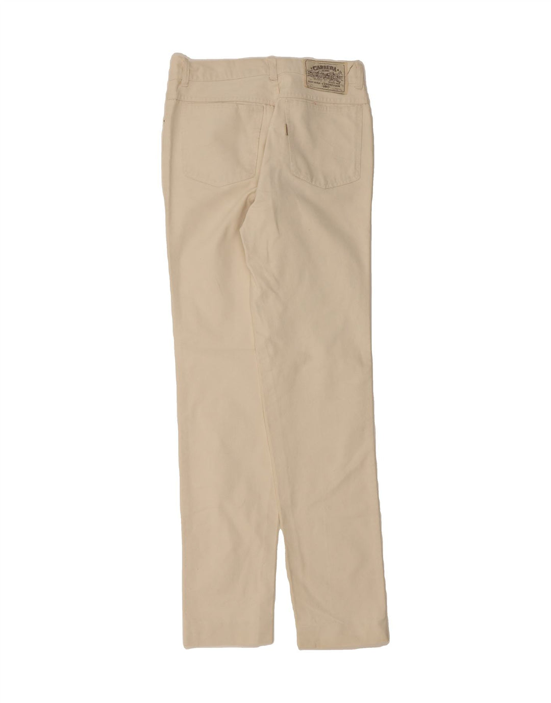 CARRERA Mens Slim Casual Trousers W30 L34 Beige Vintage Carrera and Second-Hand Carrera from Messina Hembry 