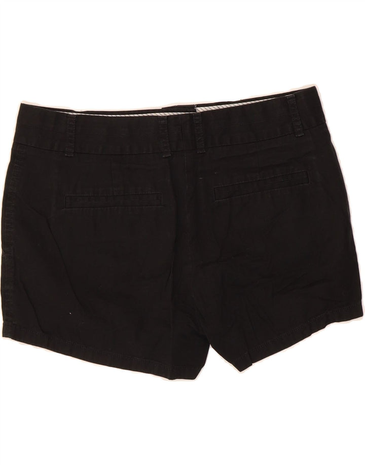 J. CREW Womens Chino Shorts US 4 Small W27  Black Cotton Vintage J. Crew and Second-Hand J. Crew from Messina Hembry 