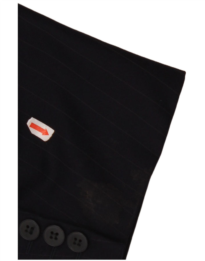 JAEGER Jachetă pentru bărbați cu două piepturi EU 58 4XL Bleumarin cu dungi