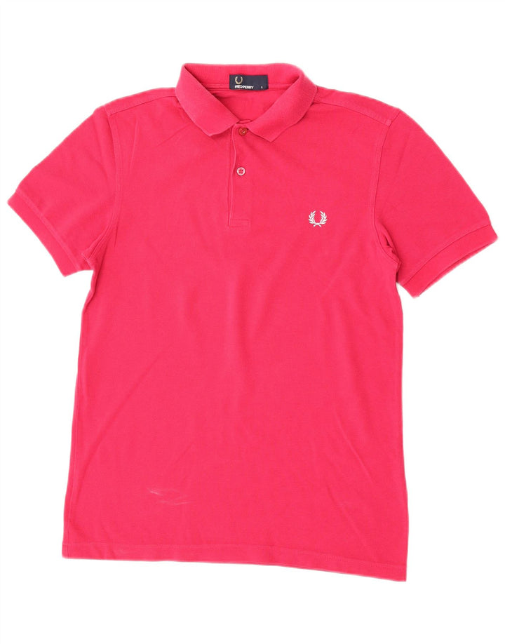 Tricou polo Fred Perry pentru femei UK 10 Small Pink